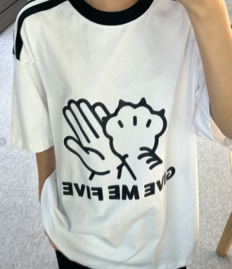 随手定制的文化衫…舒服到想焊在身上